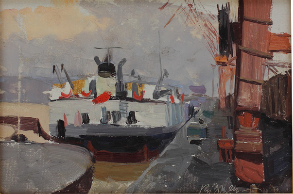 Кузнецов Николай Дмитриевич. Казанский речной порт 